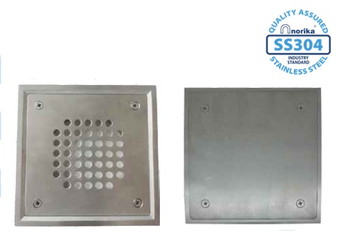 AISI304 Casting Floor / Gully Trap Grating (Square Recess Edge Cover)